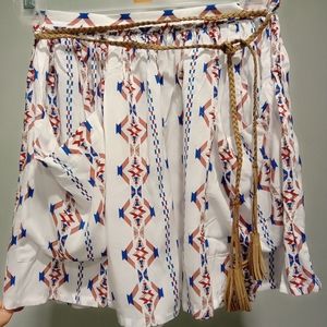 Forever 21 Aztec print skirt